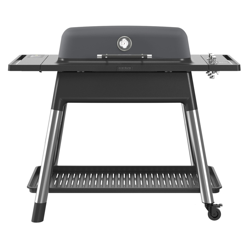 Everdure By Heston Blumenthal FURNACE 52-Inch 3-Burner Propane Gas Grill with Stand - Graphite