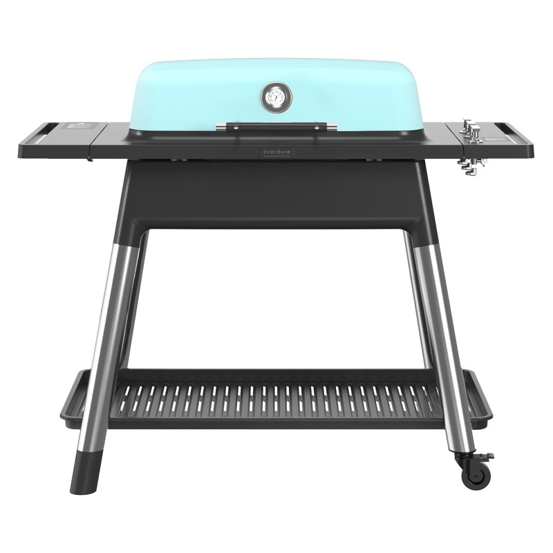 Everdure By Heston Blumenthal FURNACE 52-Inch 3-Burner Propane Gas Grill with Stand - Mint