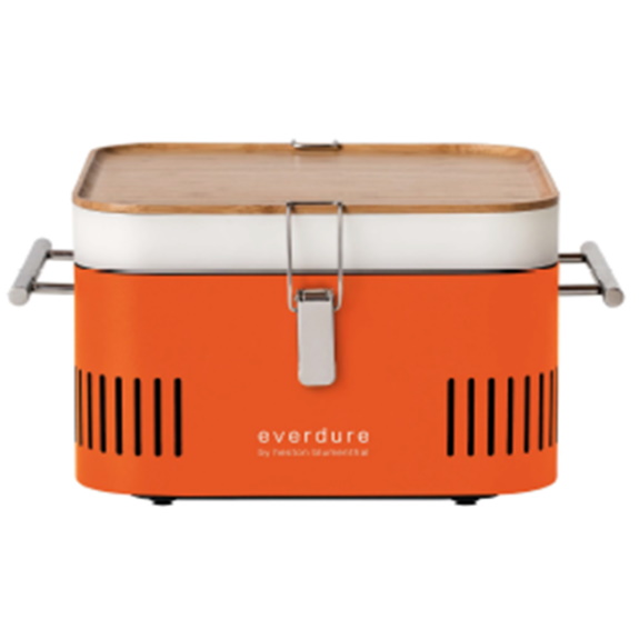 Everdure by Heston Blumenthal HBCUBEO Cube Portable Charcoal BBQ