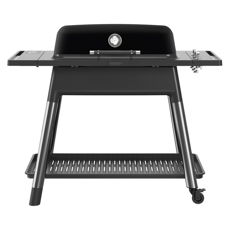 Everdure By Heston Blumenthal FURNACE 52-Inch 3-Burner Propane Gas Grill with Stand - Black