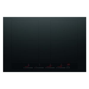 Fisher & Paykel 80cm 4 Zone Induction Cooktop with 2 SmartZones - Black Glass (Series 7)
