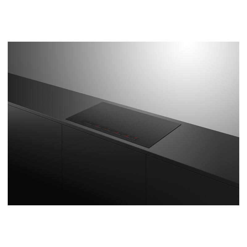 Fisher & Paykel 90cm 5 Zone Induction Cooktop with 2 SmartZones - Black Glass (Series 7) - Image 2