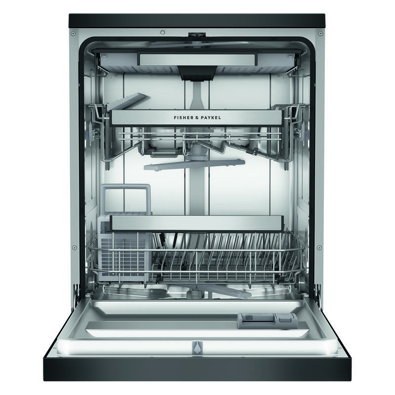 Fisher & Paykel 60cm Contemporary Dishwasher (Series 7) - Black Stainless Steel - Image 2
