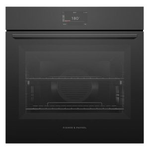 Fisher & Paykel 60cm Minimal Pyrolytic Oven - Black Glass (Series 7)