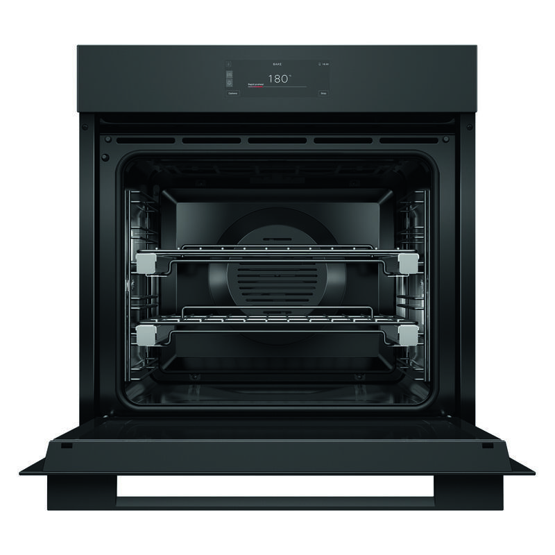 Fisher & Paykel 60cm Minimal Pyrolytic Oven - Black Glass (Series 9) - Image 2