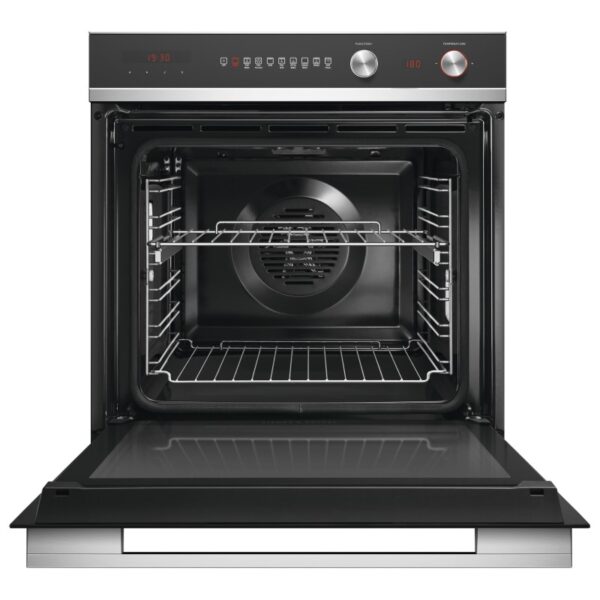 Fisher & Paykel 60cm Bulit - In Pyrolytic Oven - Black - Image 2