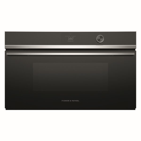 Fisher & Paykel Series 9 Contemporary Compact Combi-Microwave Oven Ss 76CM