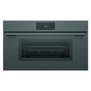 Fisher & Paykel 76cm Minimal Compact Combi-Microwave Oven - Grey Glass (Series 9)