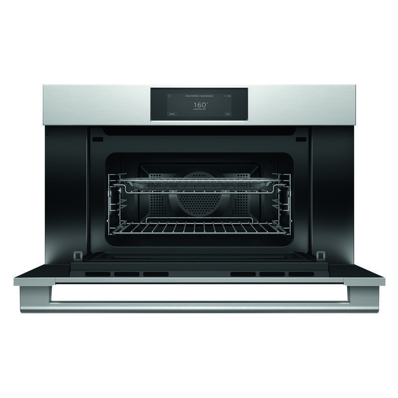 Fisher & Paykel 76cm Professional Compact Combi-Microwave Oven - Stainless Steel (Series 9) - Image 2