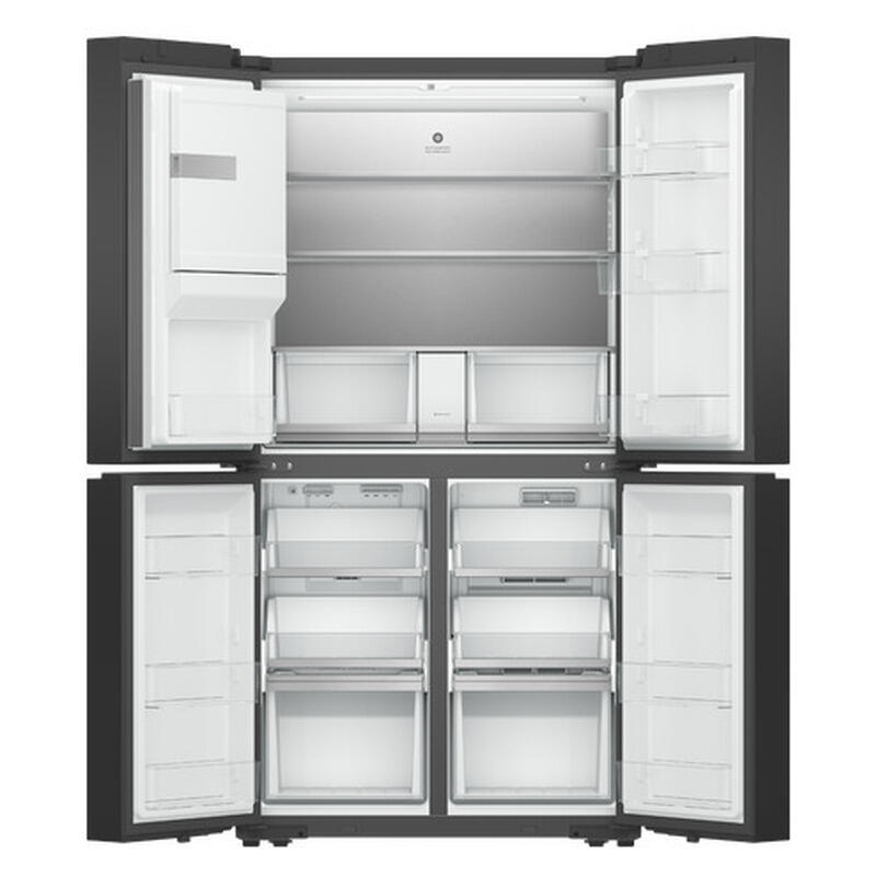 Fisher & Paykel 606L Quad Door Refrigerator Freezer Through Door Ice and Water - Stainless Steel (Series 7) - Image 2