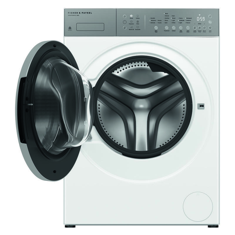 Fisher & Paykel 8kg Smart Front Load Washing Machine ? White (Series 5 - Contemporary) - Image 2