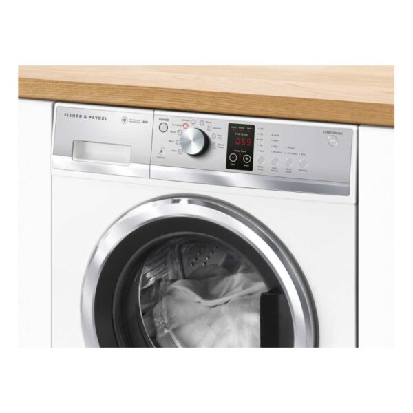 Fisher & Paykel 8kg Front Load Washer - White - Image 2