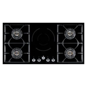 FRANKE Ceramic Glass 4 Gas Burners Lpg + 1  Induction Zone Cooktop 101.5CM