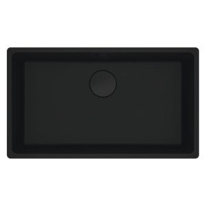 Franke Maris 720mm Single Bowl Undermount - Black