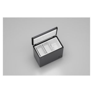 Haier 195L Hybrid Chest Fridge/Freezer - Grey (500 Series)