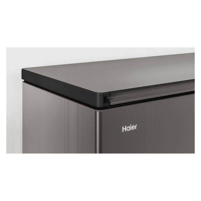 Haier 195L Hybrid Chest Fridge/Freezer - Grey (500 Series) - Image 2