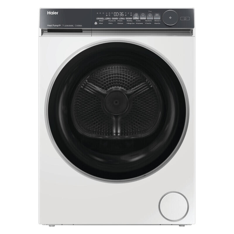 Haier 9kg 500 Series Heat Pump Dryer - White