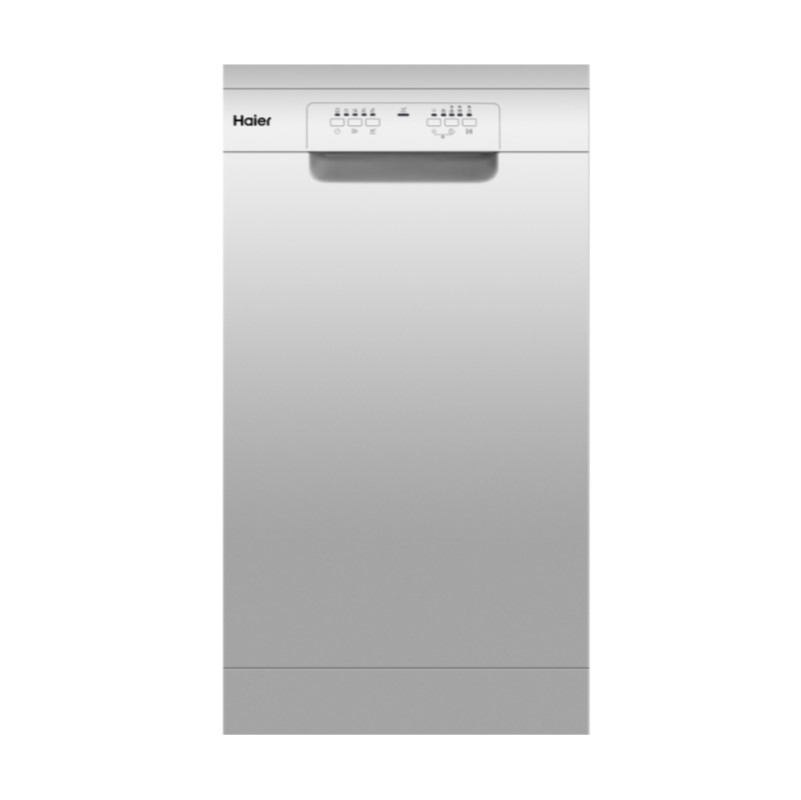 Haier 45cm Compact Freestanding Dishwasher - Satina