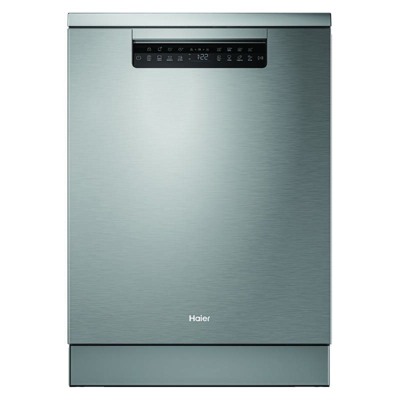 Haier15 Place Setting Smart Freestanding Dishwasher - Satina (600 Series)
