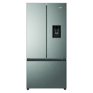 Haier 509L French Door Fridge Freezer with Water Dispenser - Satina (500 Series)