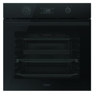Haier 60cm 500 Series Built In Oven Air Fry Steam Assist - Black