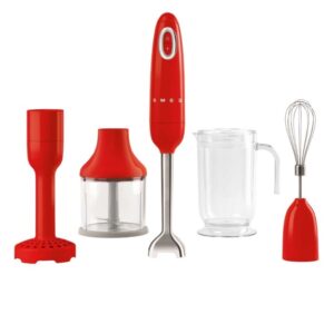 Smeg Retro Style Hand Blender - Red