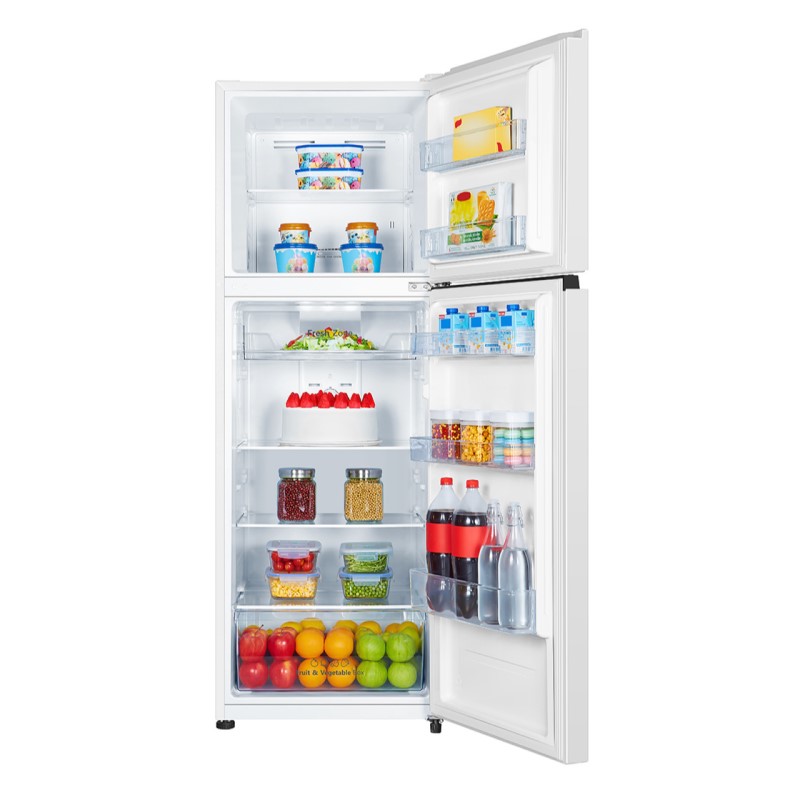 Hisense 326L Top Mount Fridge Freezer - White - Image 2