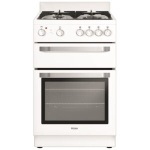Haier 54cm Gas Upright Cooker - White