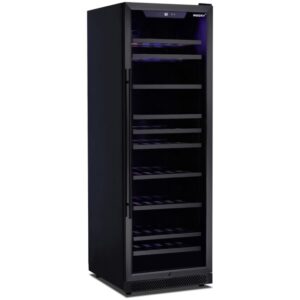 Husky Riserva 450L Single Zone Freestanding Wine Cabinet - Matte Black