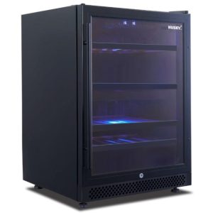 HUSKY Riserva Collection By Vino Pro Wine Cabinet Dual Zone 154L