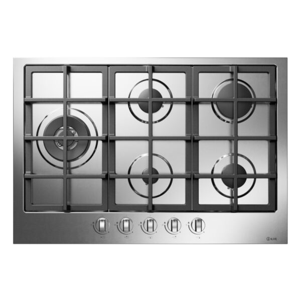 ILVE Pro-Line 5 Burner Cooktop - Stainless Steel 75CM
