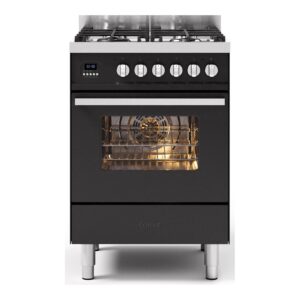 ILVE 60cm Torino 4 Burner Gas Hob - Matte Black