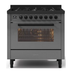 ILVE 6 Burner Proline Upright ? Grigio Lusso 90CM