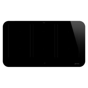 Smeg Isola 90cm Flat Induction Cooktop with Autovent 2.0 - Black