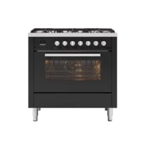 ILVE 6 Burner Proline Upright - Matte Graphite 90CM