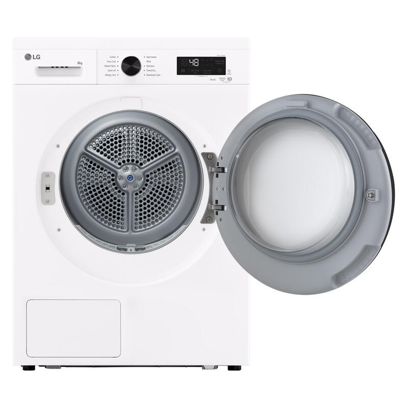 LG 8kg Heat Pump Dryer (Series 1) - White - Image 2