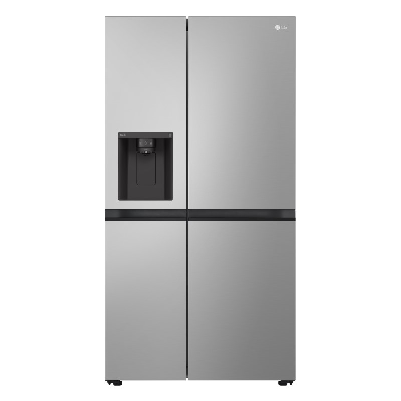 LG 625L Side-by-Side Fridge Freezer with Ice & Water Dispenser - Stainless