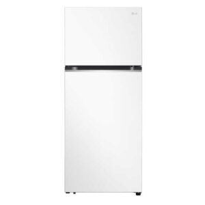 LG 375L Top Mount Fridge Freezer - White