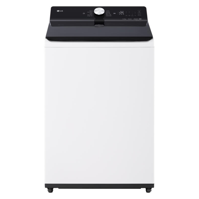 LG 12kg Top Load AI Washing Machine - White (Series 5)