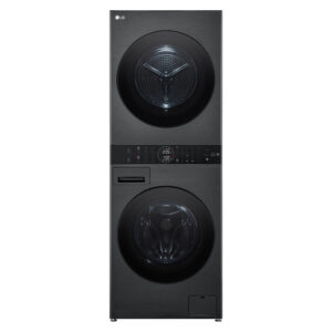 LG 12kg + 10kg Smart AI WashTower All-In-One Stacked Washer Dryer Combo - Black