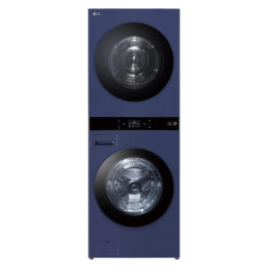 LG 19kg + 10kg Smart AI WashTower All-In-One Stacked Washer Dryer Combo - Navy Blue