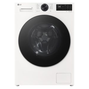 LG 9kg AI Front Load Washing Machine - White (Series 3)