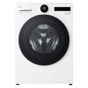 LG 12kg Smart AI Front Load Washing Machine - Essence White (Series 9)