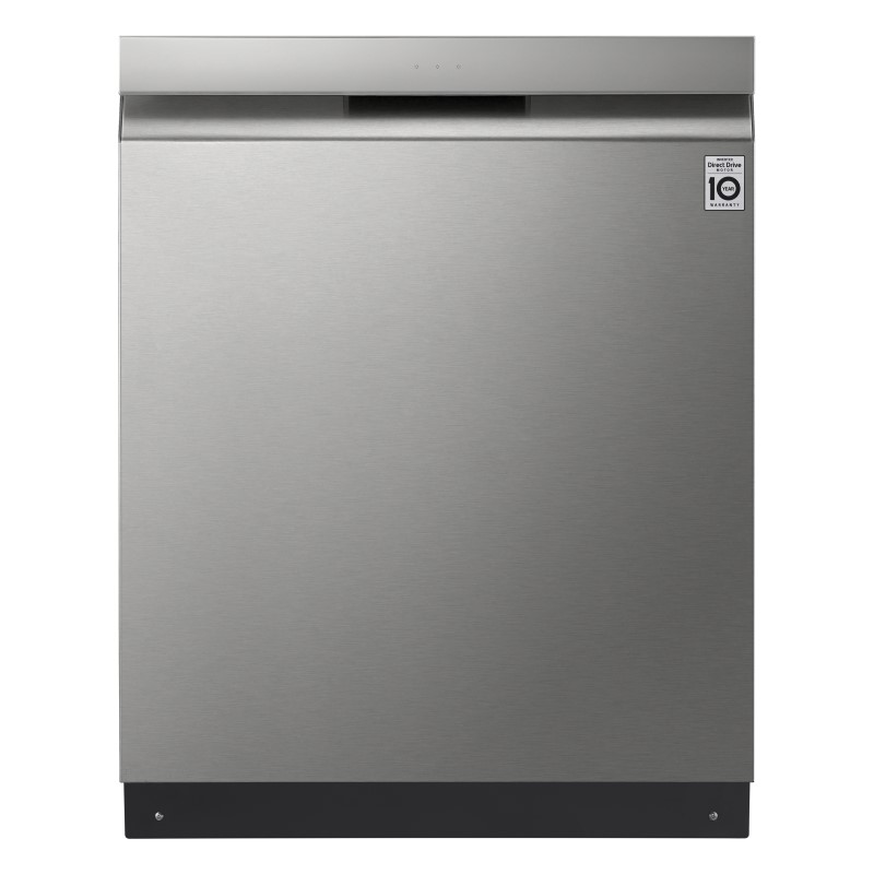 LG 60cm Quadwash Dishwasher Built In - Platinum Steel