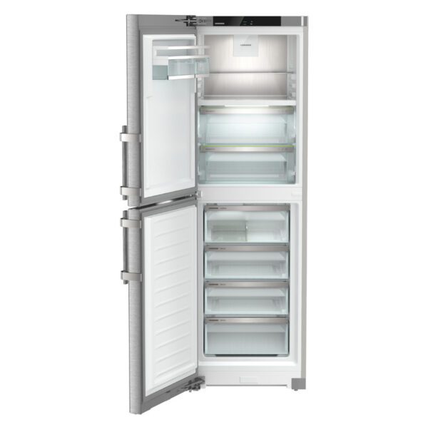 Liebherr314 Litre BioFresh NoFrost Fridge/Freezer - Stainless Steel - Image 2