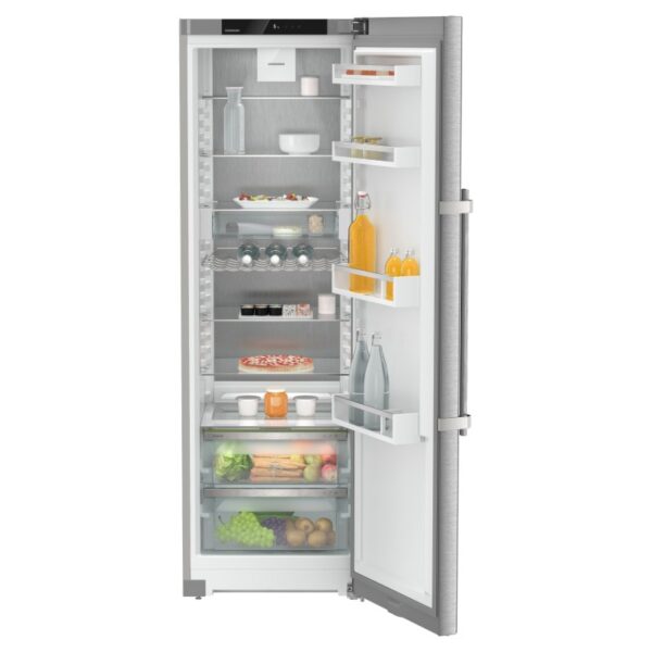 Liebherr 332 Litre Upright Fridge with EasyFresh - Stainless Steel - Image 2