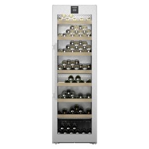 Liebherr Dual Zone Freestanding Smartsteel Wine Cabinet 155 Bottle
