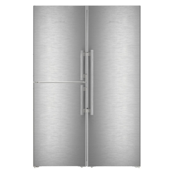 Liebherr 698 Litre Side by Side Fridge with Ice Maker - Stainess Steel