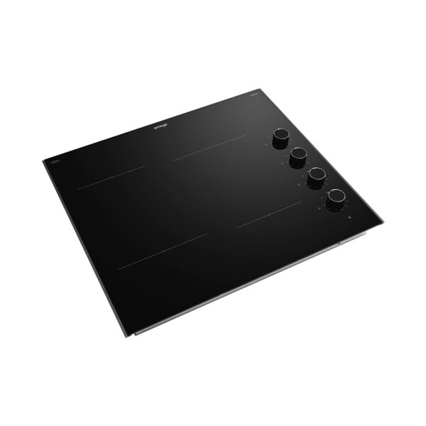 Omega 60cm Ceramic Cooktop with Knob Control - Black - Image 3