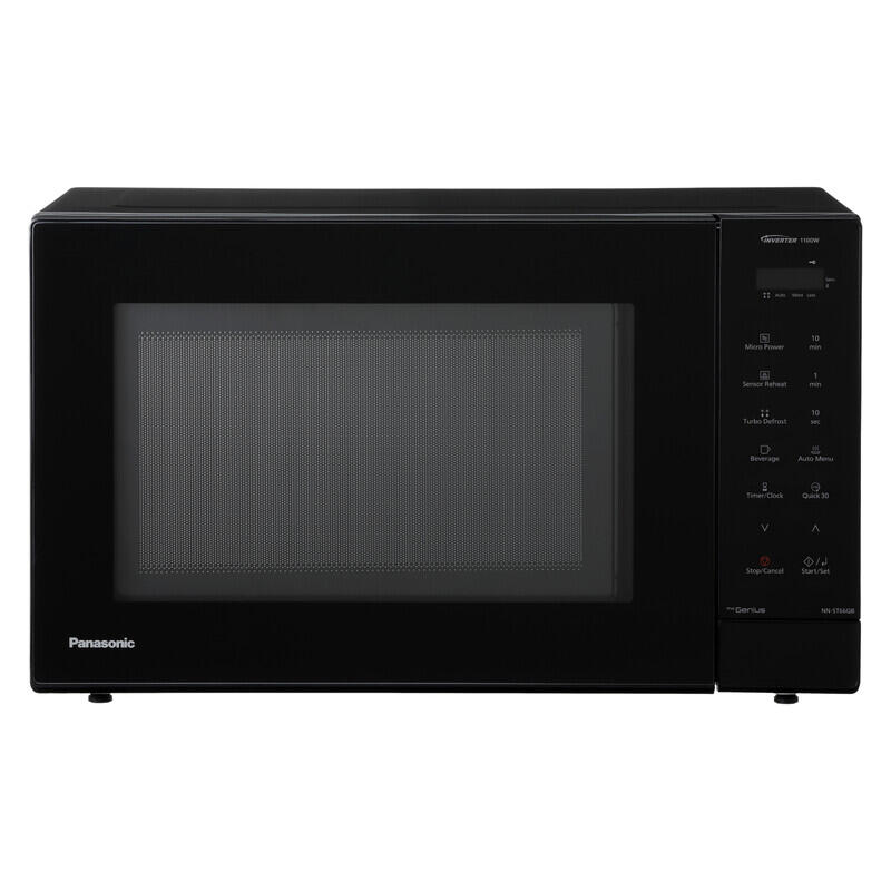 Panasonic 32L 1100W Solo Inverter Microwave - Black